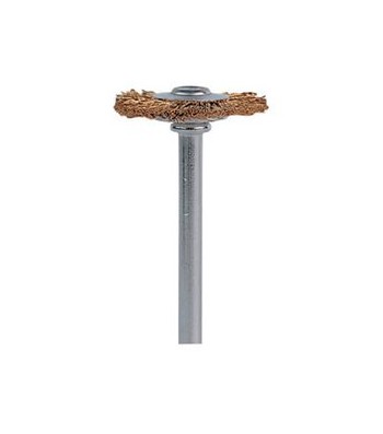 SPAZZOLA IN OTTONE 19 MM (535) BLISTER 2 PZ.