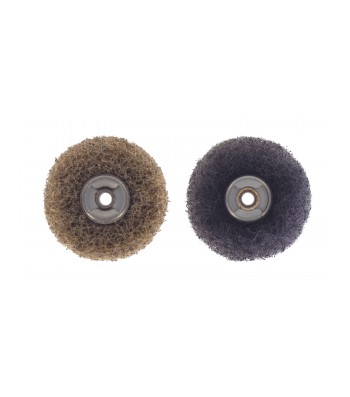 DREMEL EZ SpeedClic : brosses en fibres synthétiques de 180 et 280 grains (S511DM)